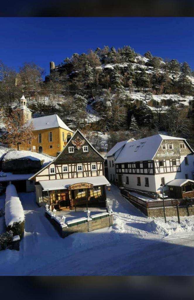Ferienwohnung Am Berg Oybin Buitenkant foto